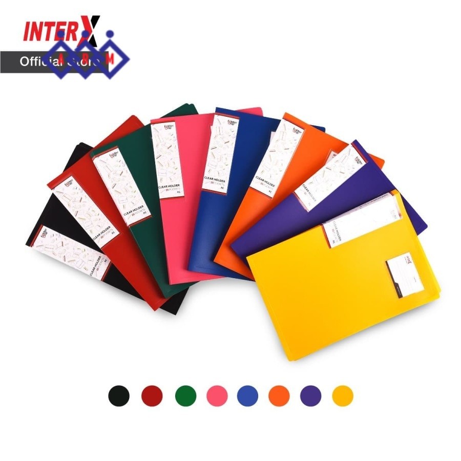

Clear holder 20 lembar FOLIO F4 / dokumen keeper folio F4 folder one ++ Best Seller
