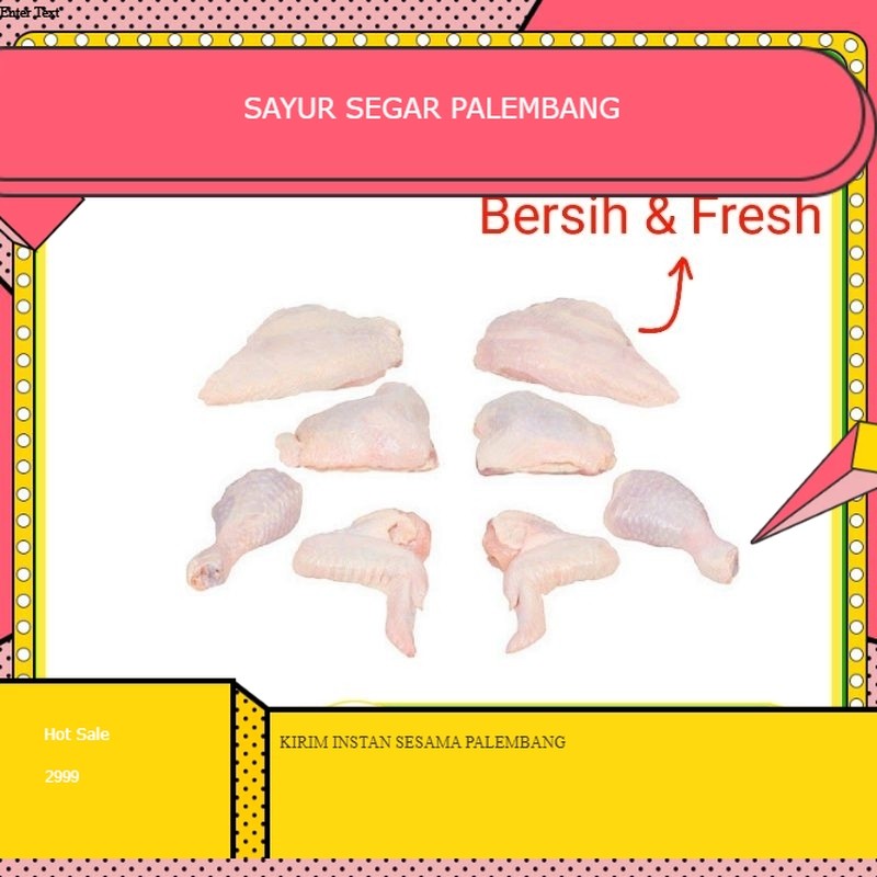 

Ayam Ukuran Kecil - Fresh Palembang
