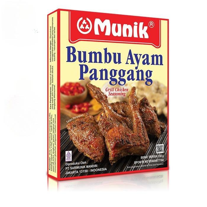 

Bumbu Ayam Panggang Munik - 150 gr