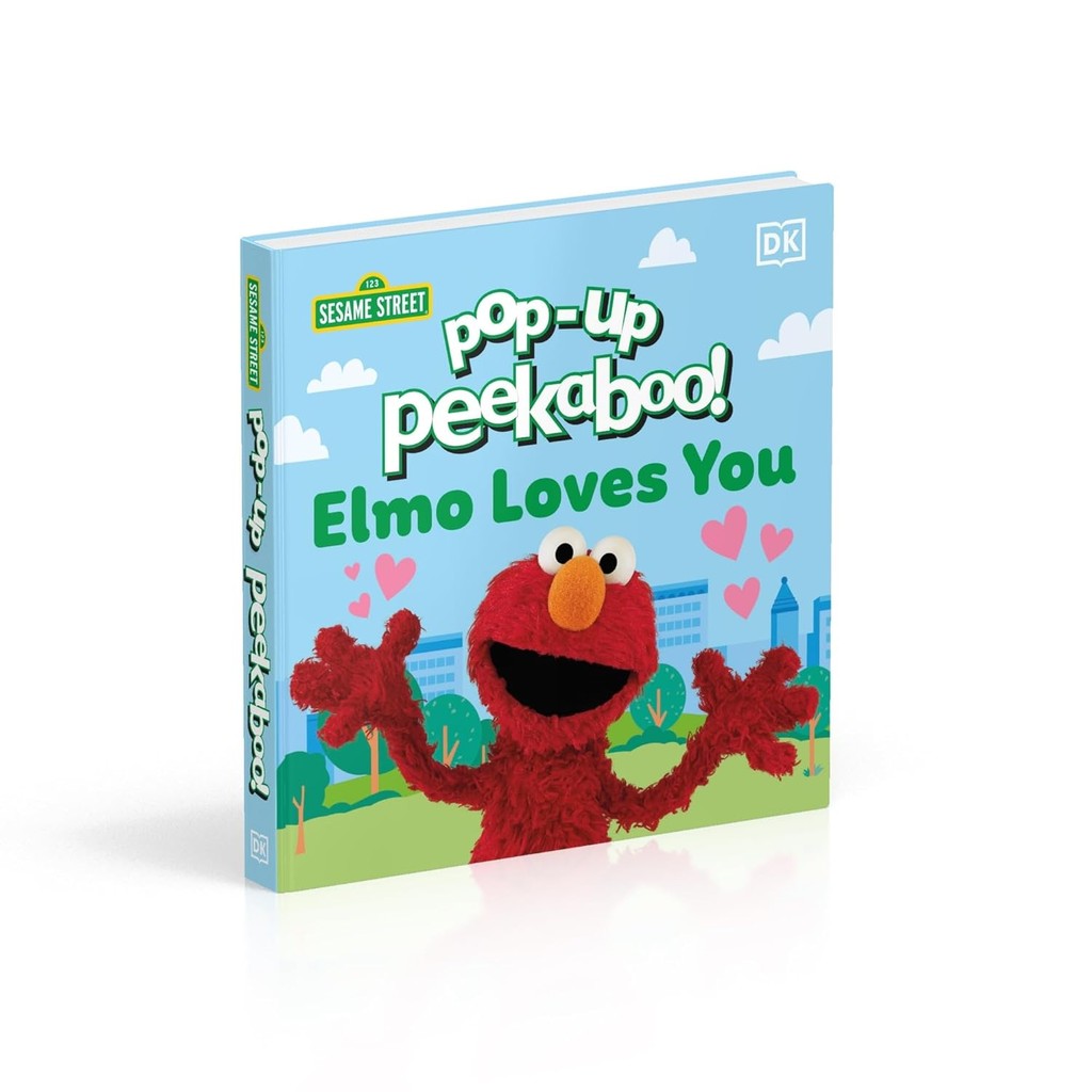 Pop-Up Peekaboo Sesame Street Elmo Loves You Board book (HC)  by DK