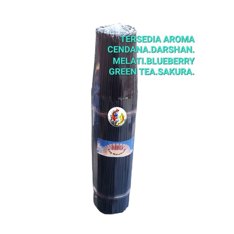 ( 1 Kg ) HIO / DUPA HITAM WANGI CENDANA.DARSHAN.JASMIN.MELATI.GREEN TEA