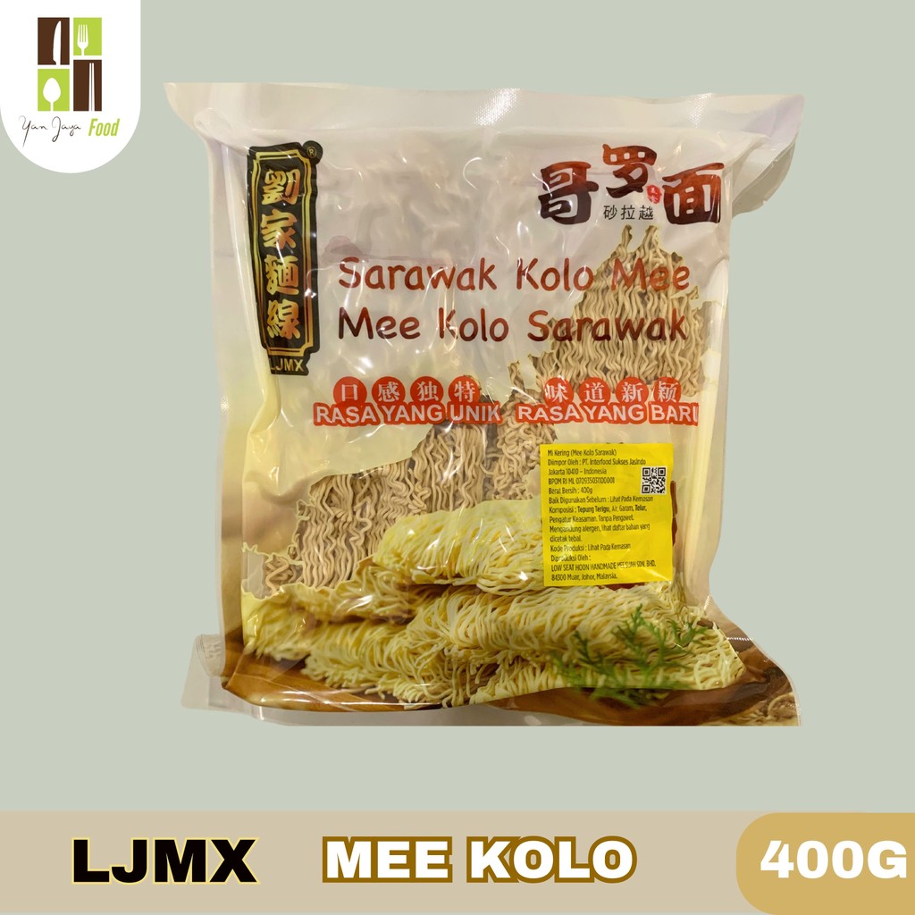 

LJMX MEE KOLO 400G / Mee kolo Sarawak / Mi Kering / Mie Import / Import Malaysia