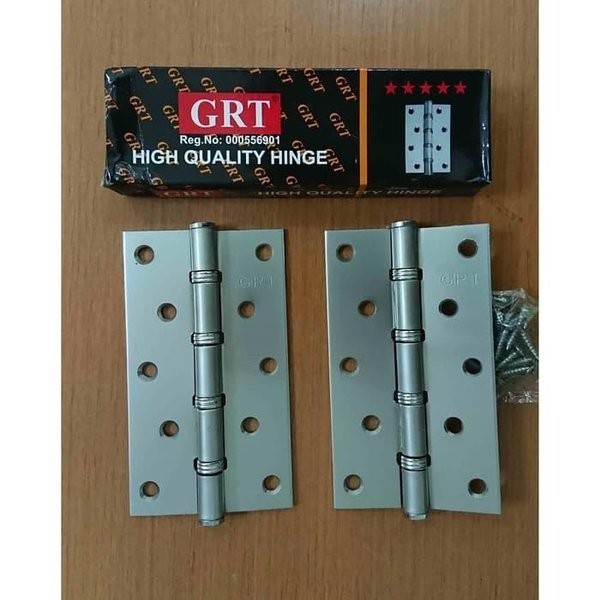 Grosir Engsel Pintu Jendela 5 inch 5inch 5" Tebal GRT warna silver Murah