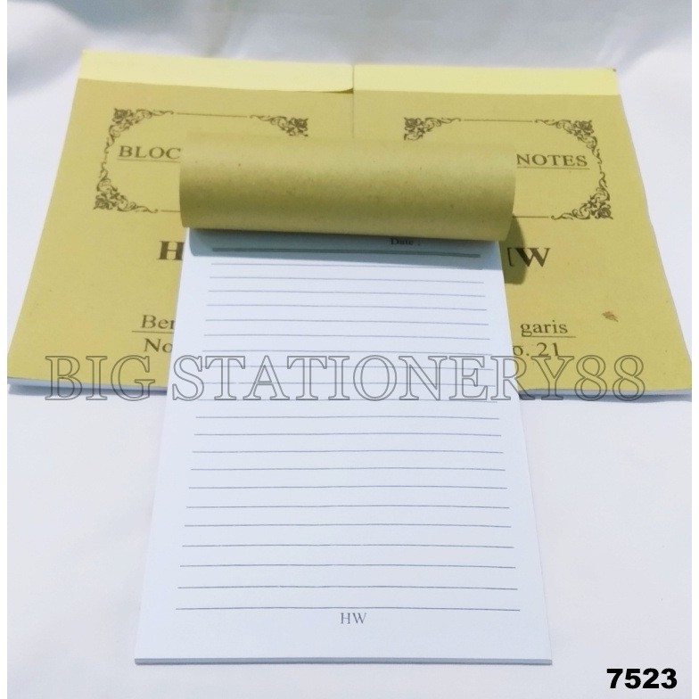 

12 PCS - NOTEBOOK / NOTE BOOK / NOTES NO. 21 GARIS BESAR