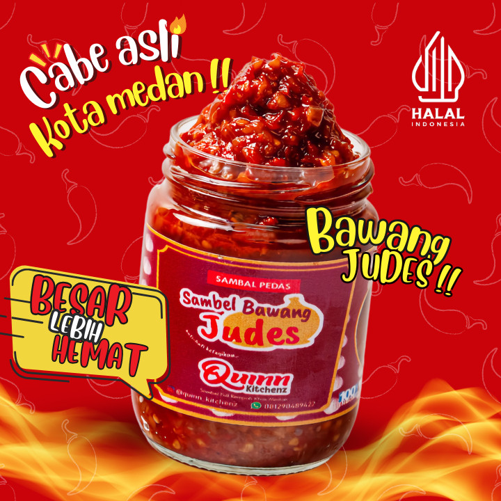 

QUINN of Spicy Bawang Judes - Sambal Pedas by Kitchen Medan