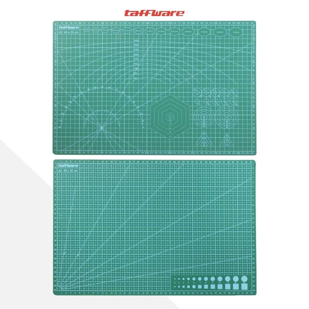 

Taffware Alas Pemotong Kertas Cutting Mat Dua Sisi / Alas Potong Work Cutting Mat Pad A3 45x30cm
