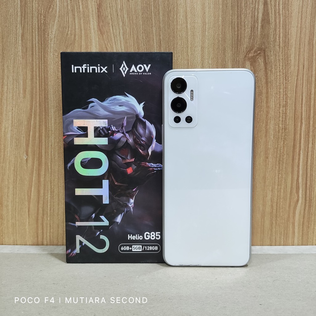 Infinix Hot 12 Ram 6 Rom 128GB Second Resmi