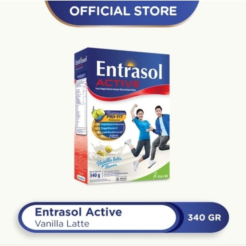 

Entrasol Active Vanilla Latte 340gr
