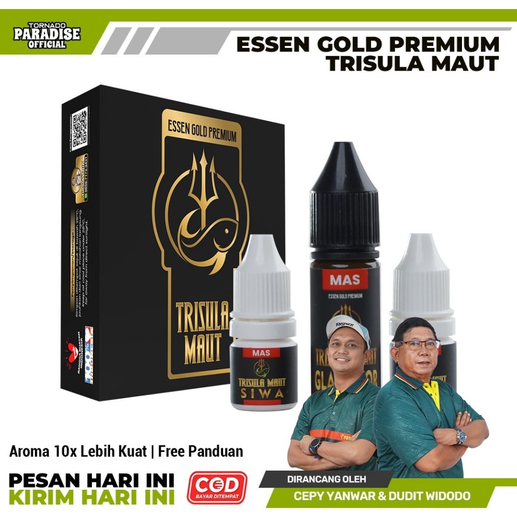 Essen Mancing Trisula Maut Gold Premium Rekomendasi Cepy Yanwar