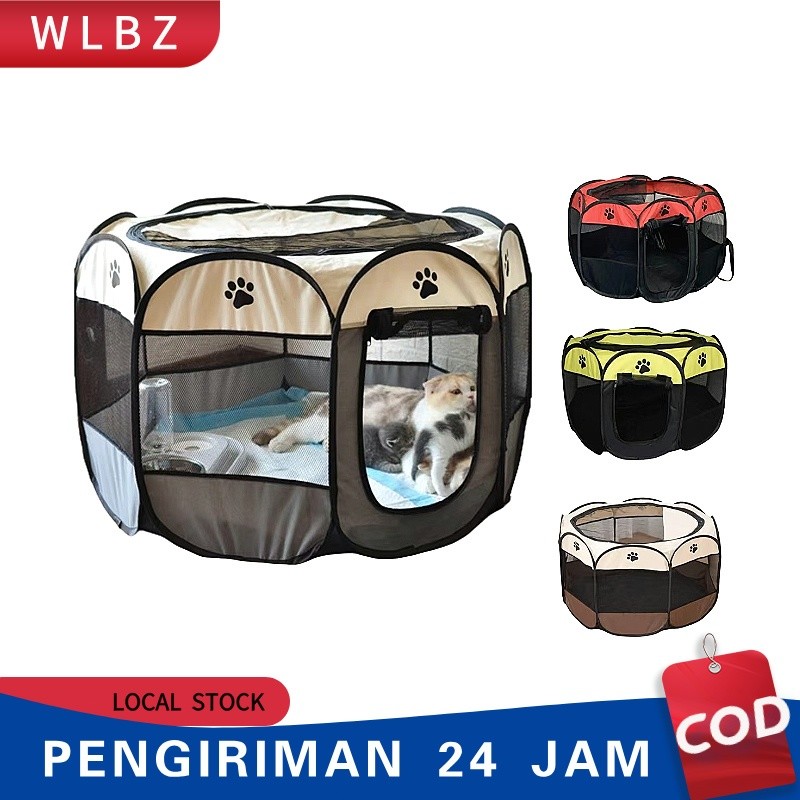 Kandang Kucing Portabel, Tenda Kucing dan Anjing yang Dapat Dilipat Portabel dengan Tenda Kucing 8 P