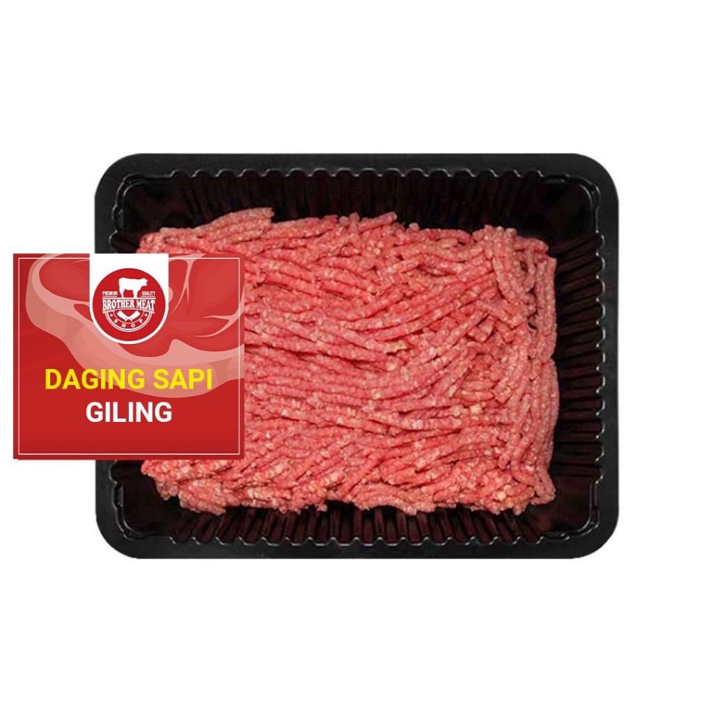 

Daging Sapi Giling Rendah Lemak 500gr Beku - Brothermeatshop