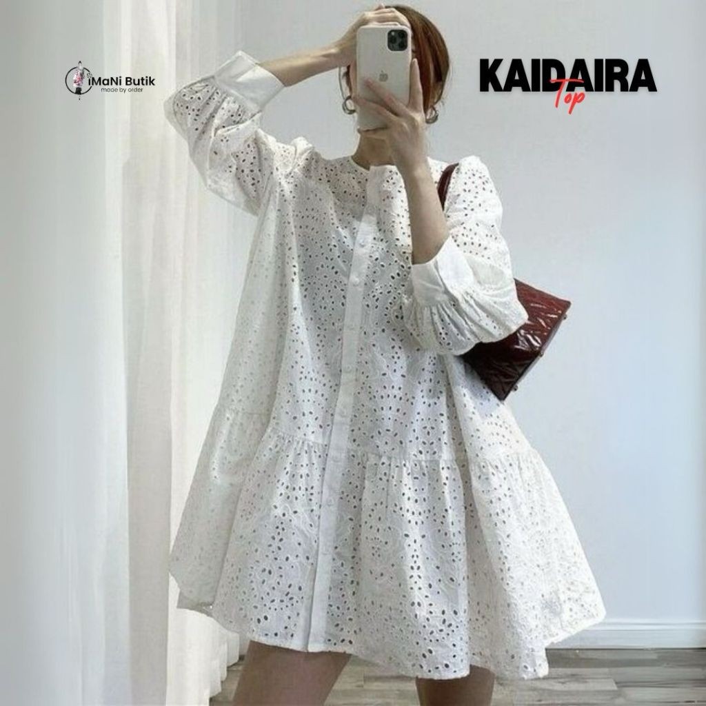Imani Butik | Fashion Wanita Top Kaidara Model Katbol