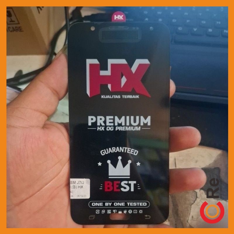 LCD SAMSUNG J7 J700/ J700H/ J700F BLACK ORI HX