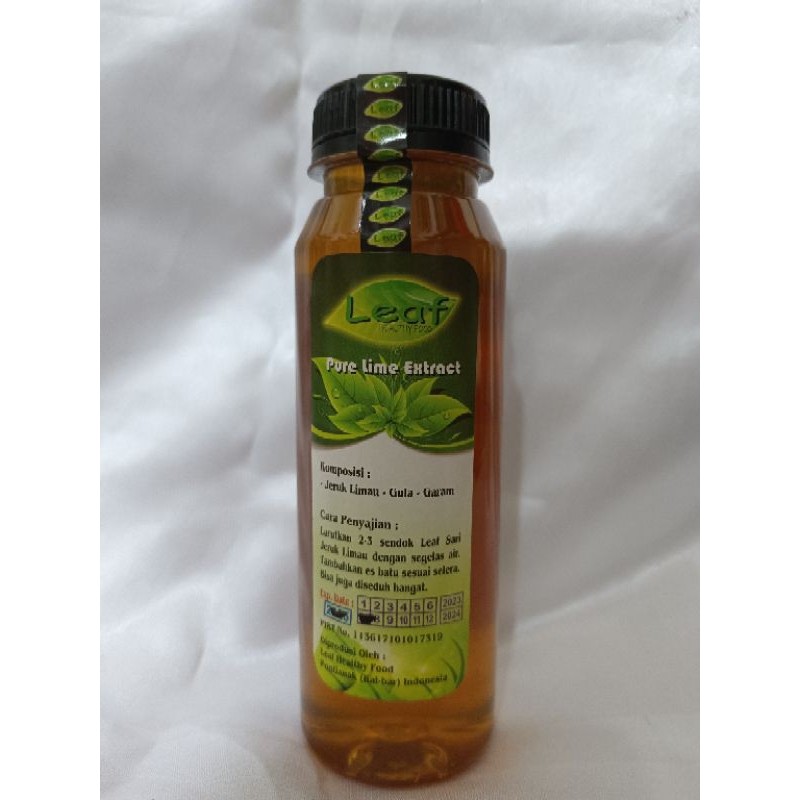 

Leaf Pure Lime Extract 250ml/syrup limau/ sengkit/ syrup jeruk limau khas pontianak