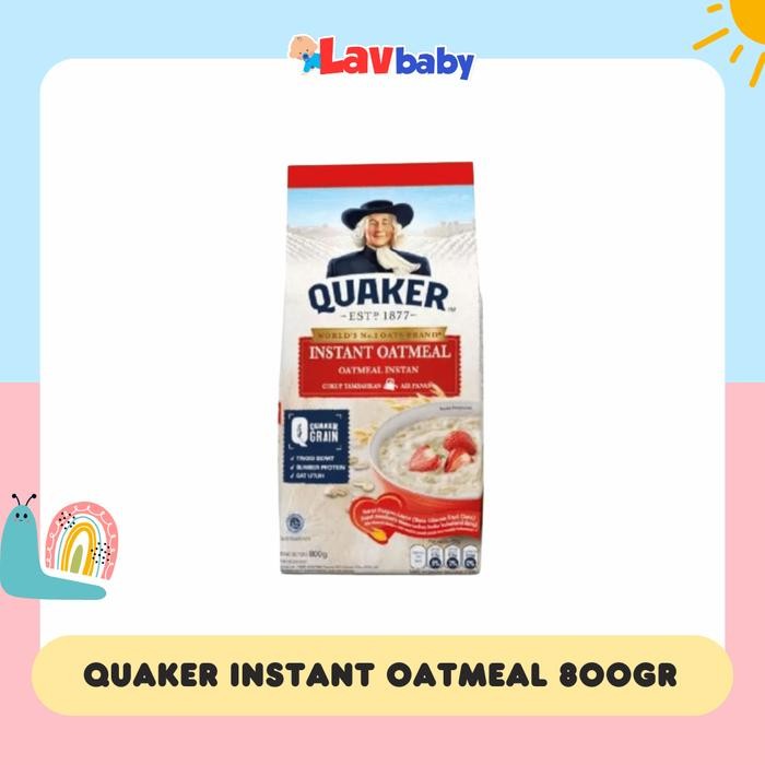 

Quaker Oats Instant Oatmeal instant meal oat meal 1200gr 1,2kg - 800gr Terlaris