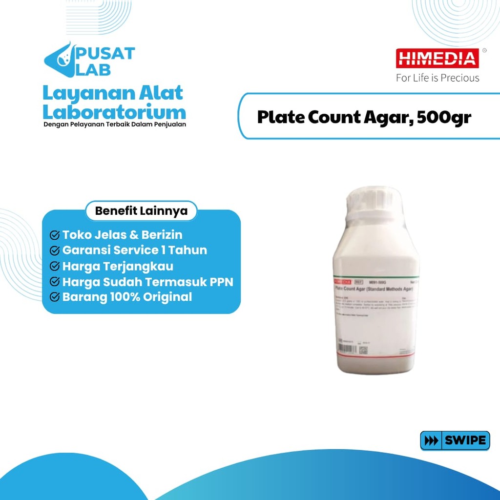 Plate Count Agar, 500gr