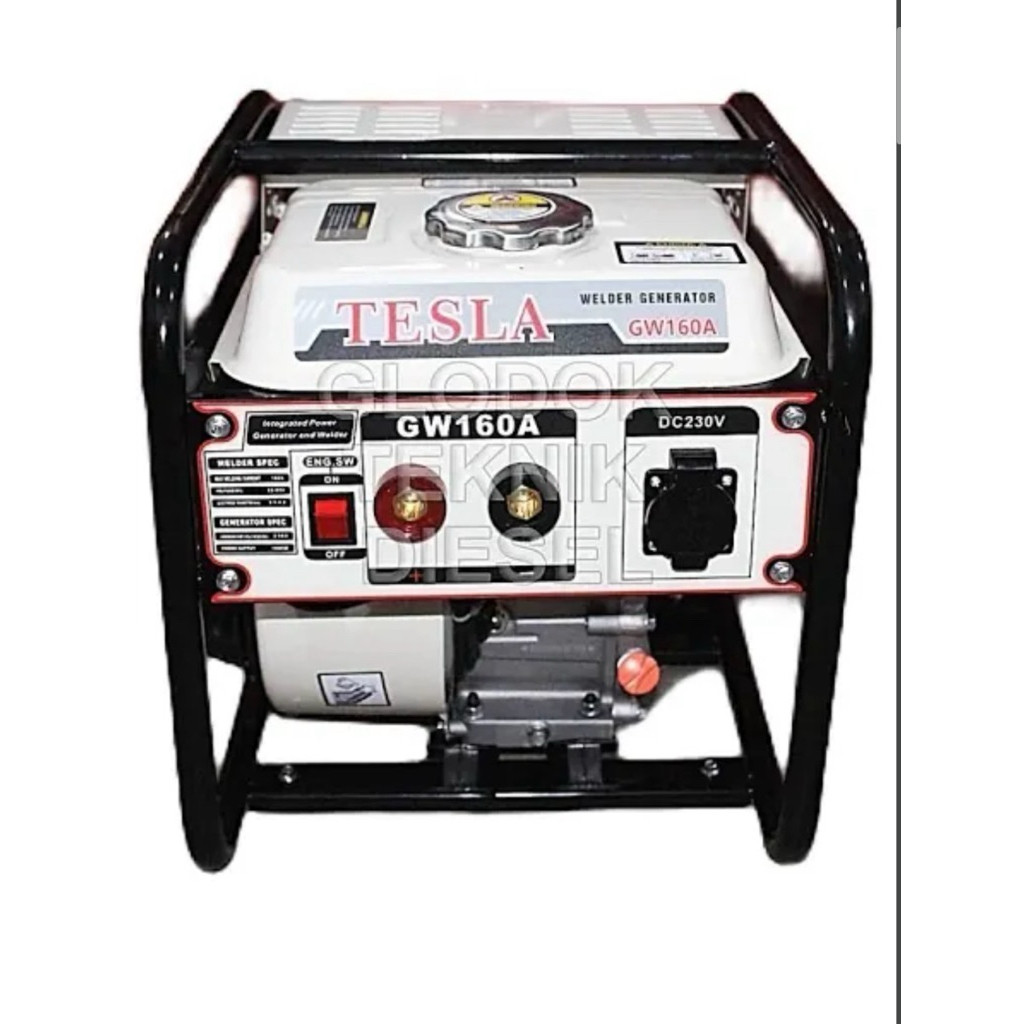 GENSET LAS GW160A GASOLINE WELDER 160 amper TESLA TERMURAH