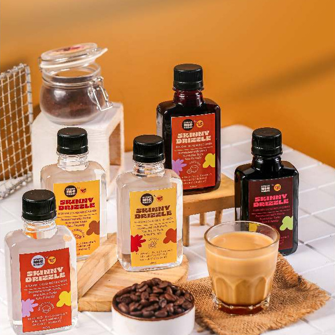 

COFFEE FLAVOURS | Syrup Sugar Free 200ml | 0 Sugar 0 Kalori | Sweetened with Stevia | Keto Friendly | Non Bitter | Skinny Drizzle by Crave Me Babe