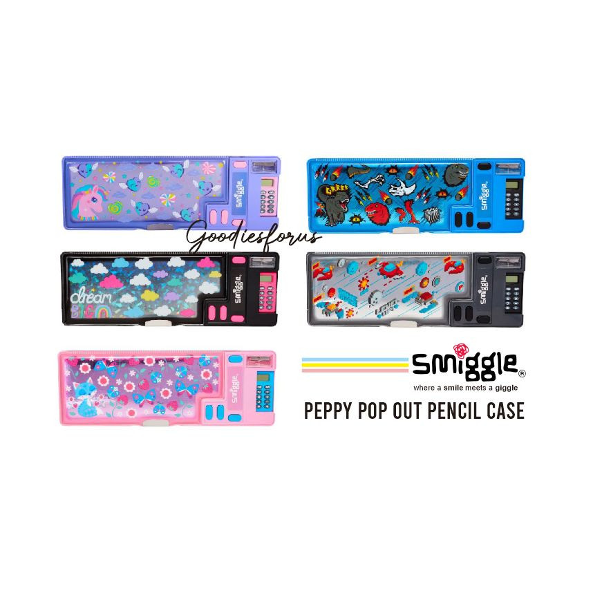 

Smiggle Peppy Pop Out Pencil Case Original Smiggle Store/Tempat Pensil Smiggle