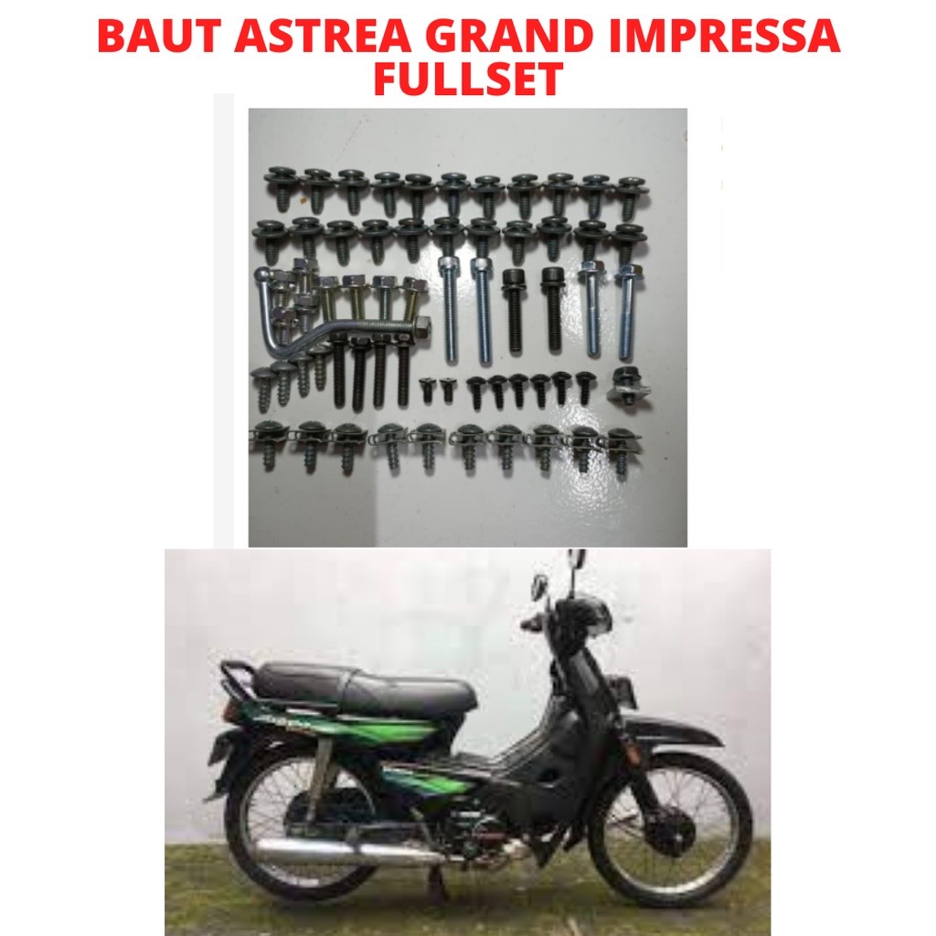COD Baut Astrea Grand Impressa Full Set / Baud Astrea Grand Impressa Full Body Motorcycle