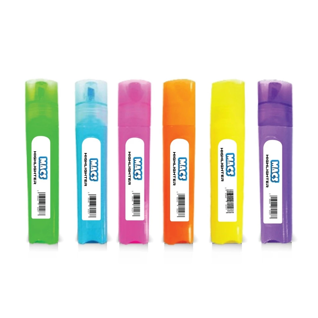 

STABILO WARNA MACS / MACS HIGHLIGHTER COLOR MARKER / PENANDA BUKU