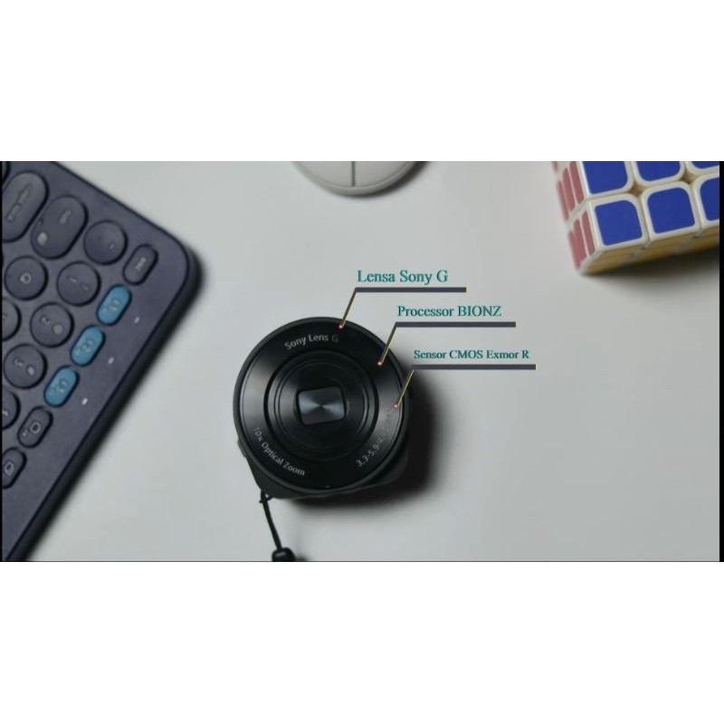 Lensa Sony QX10 Original Ex  Resmi Sony Baru (QX10) BaruCO