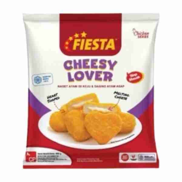 

FIESTA C.NUGGET CHEESY LOVER 400GR