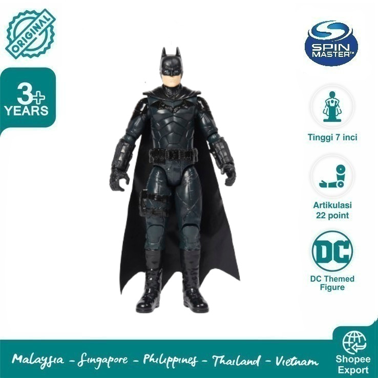 Action Figure Spin Master DC The Batman Black