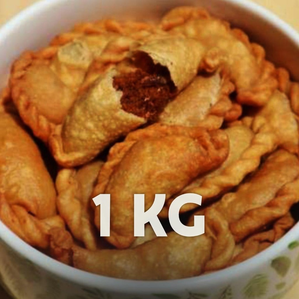 

[ 1KG/500GR/250GR ] Pastel Abon Cap Gentong / Pastel Kering Isi Abon / 1kg- pastel abon Snack Food
