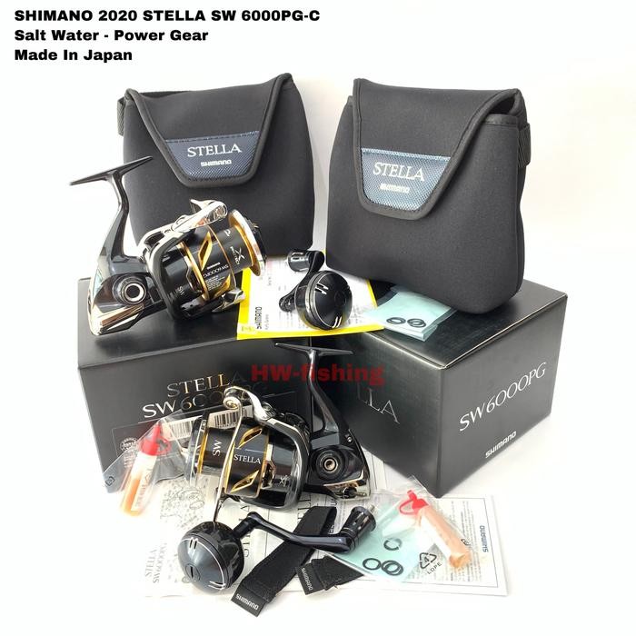 SHIMANO 2020 STELLA SW 6000PG-C Garansi Resmi Shimano