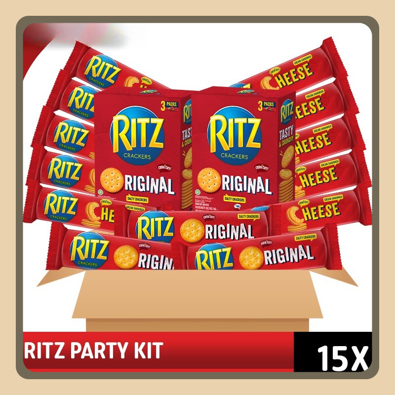 

Ritz Party Kit - Cracker Favorit Keluarga Renyah Asin