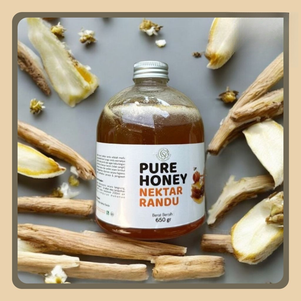 

Madu Murni Nektar Randu 650 Gram 100% Murni Langsung Dari Peternak