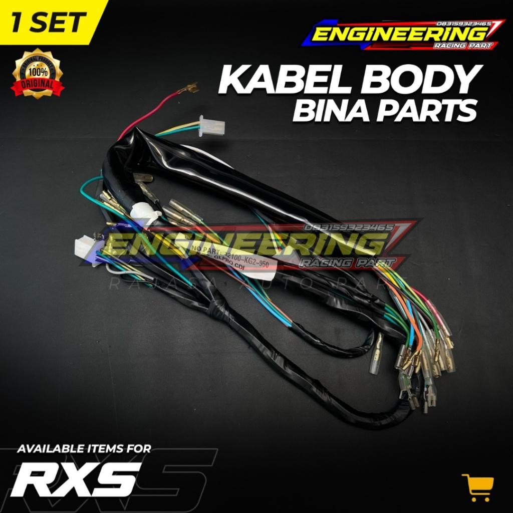 KABEL BODY RXS RX SPECIAL YT115 3HB-H2590-00 ORIGINAL LOSTPACK/KABEL BODY SET RXS RXS SPECIAL YT115