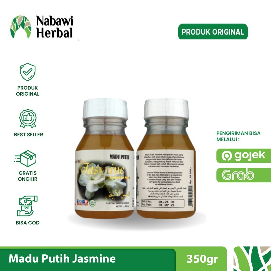 

MADU PUTIH JASMINE - Jerawat dan Flek Hitam 350grby bonis