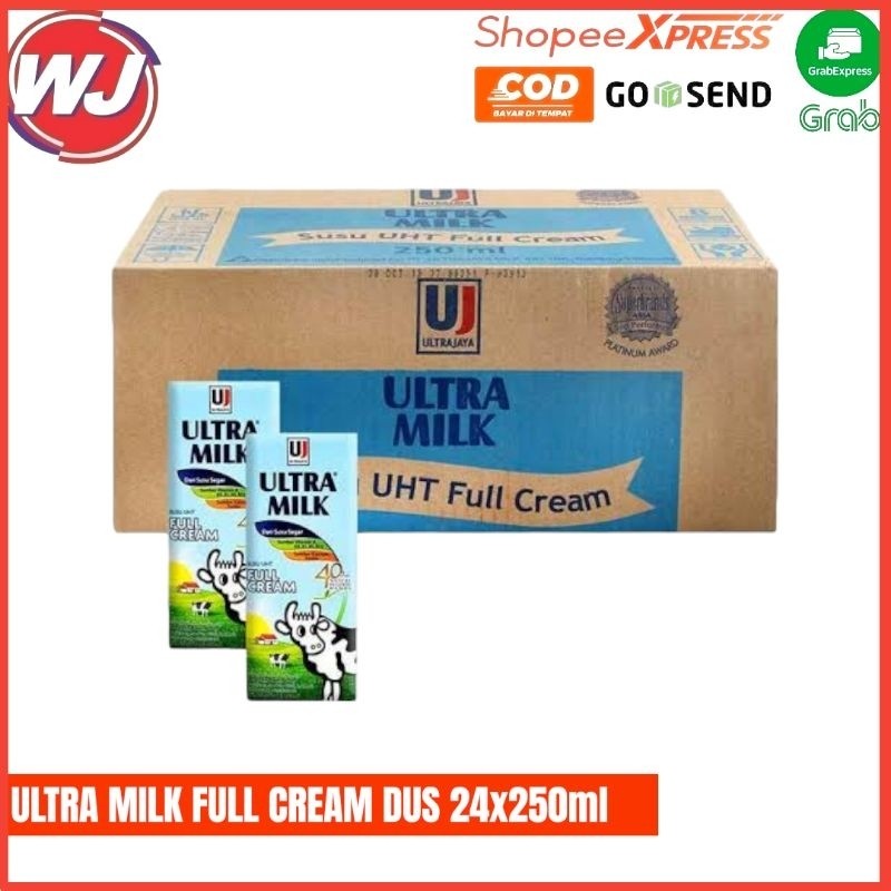 

ULTRA MILK FULL CREAM DUS 24x250ml
