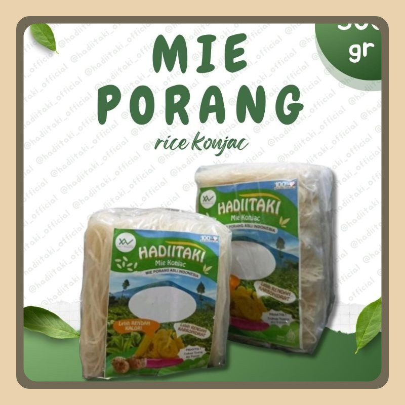 

HADIITAKI Mie Porang 500gr - Mie Diet/Shirataki/Konjac