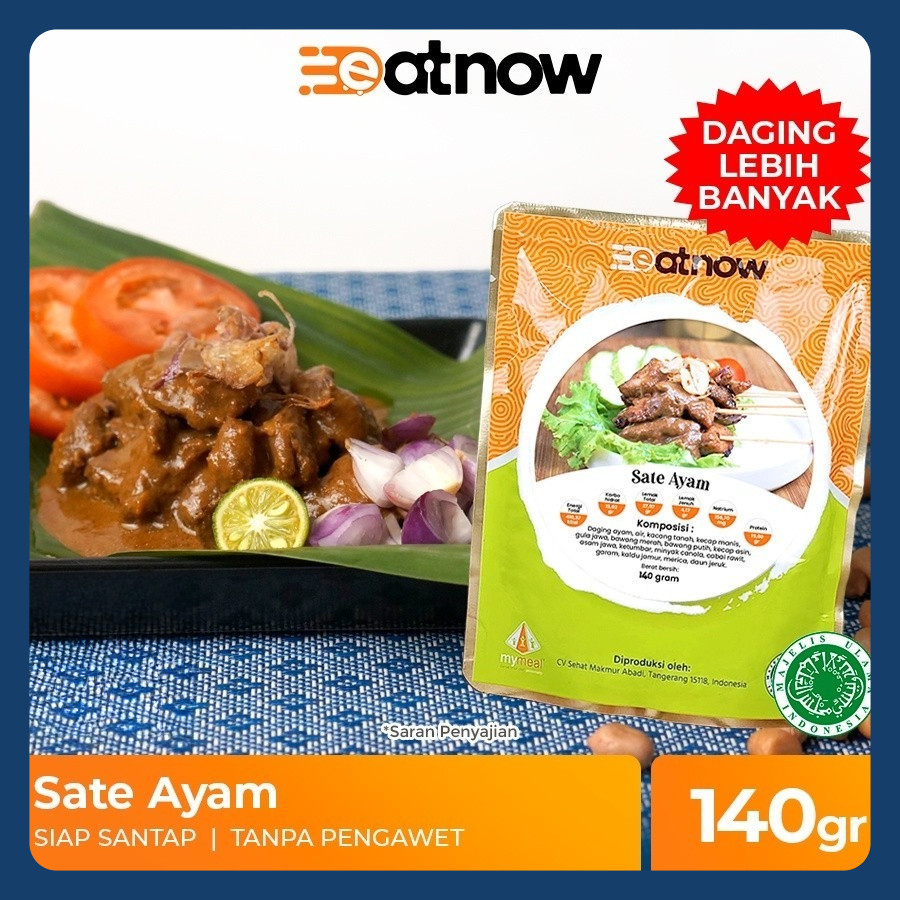 

EatNow Sate - Ayam Senayan - Padang - Makanan Siap Saji - Makanan Instan