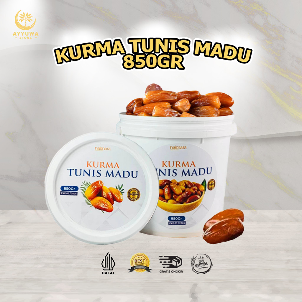 

KURMA TUNIS MADU KEMASAN 850GR EMBER FRESH ORIGINAL