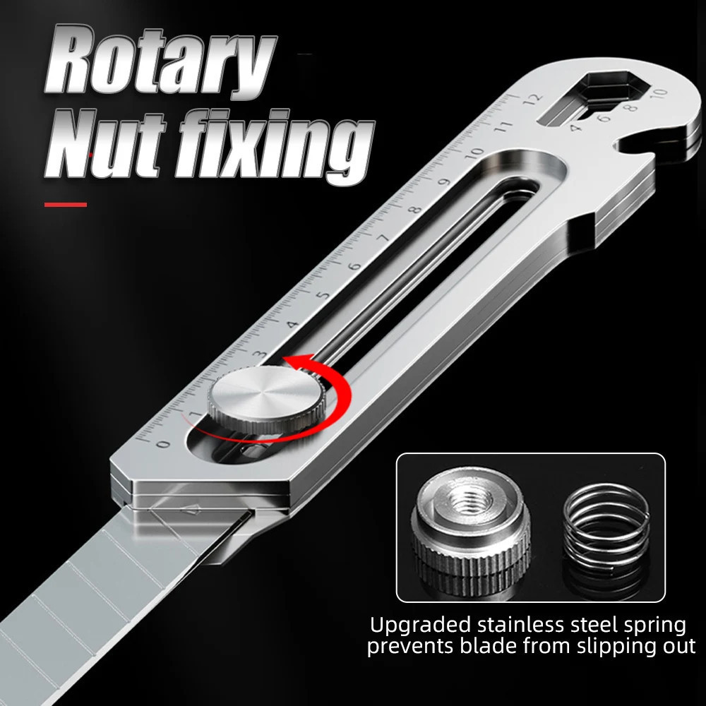 

Pisau Multifungsi Pemotong Kertas 10pc Pisau Baja Besar 6in1 Cutter Set​