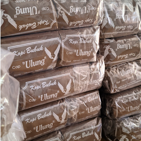 

[ KOPI HITAM ] Spesial KOPI BUBUK Cap Ulung 1 Ball/BUNGKUS, kopi bubuk kopi hitam Kwalitas Super.