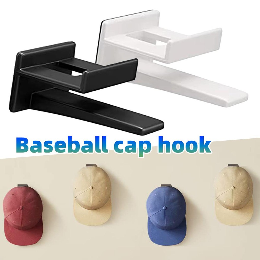 Tempat Gantungan Topi Adhesive Cantolan Topi Dinding Rak Topi Dinding tempat topi gantung- 5pcs