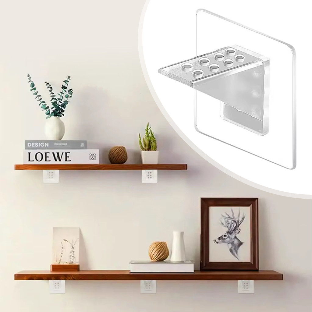 "siku rak Tempel Lemari Baju Dinding Ambalan Hook Bracket Papan Siku Ambalan Lemari
"