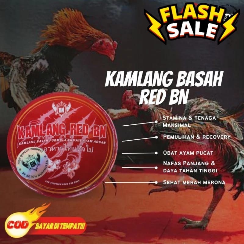 Vitamin Ayam filipin Garang KAMLANG BASAH RED BN Jamu laga
