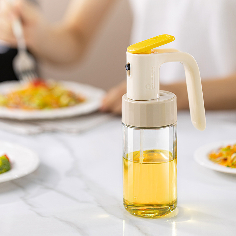 [UNIK88] Botol Kaca Tempat Minyak Goreng Botol Kecap Semprot / Oil Spray Bottle