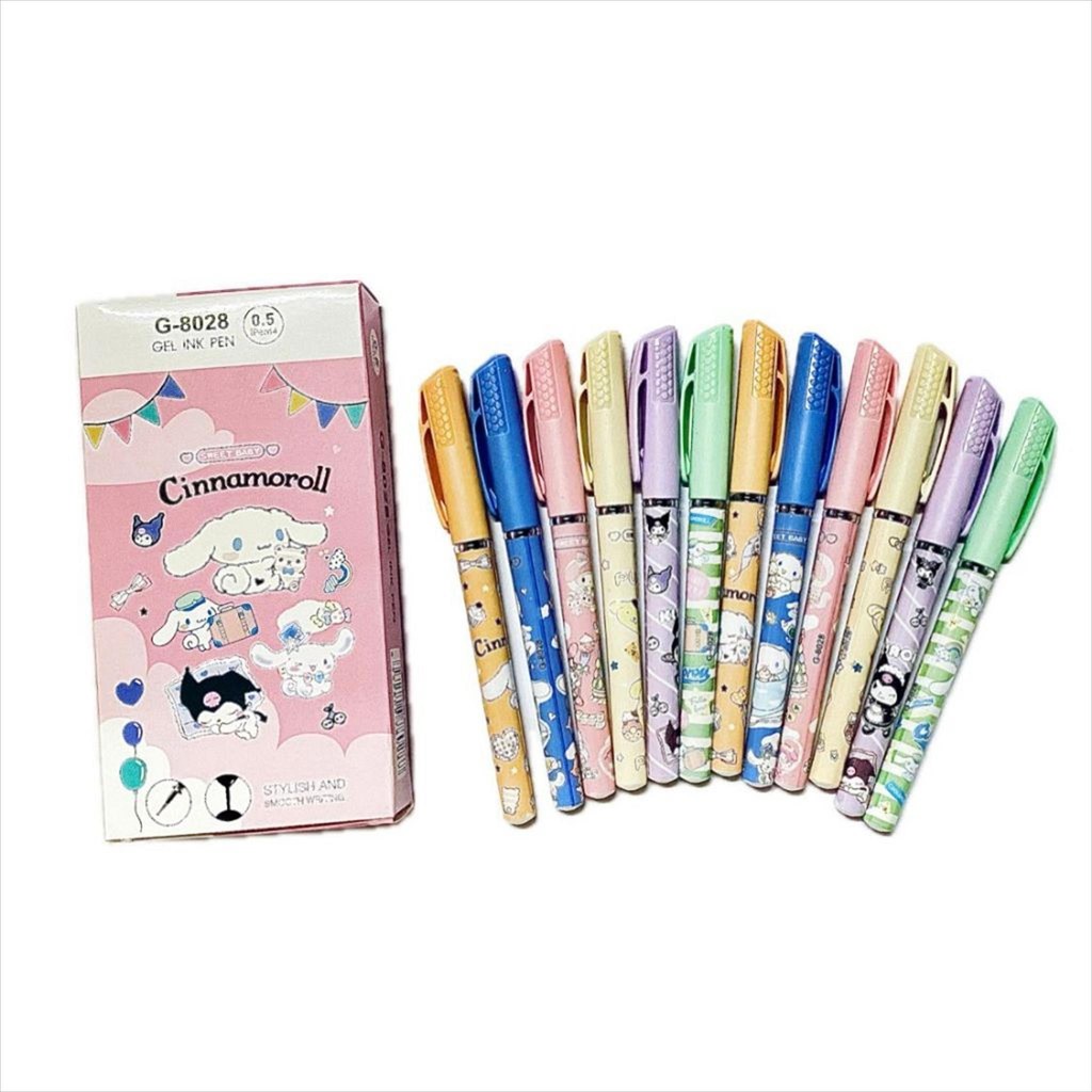 

[D] GEL PEN G-8028 (12pcs)