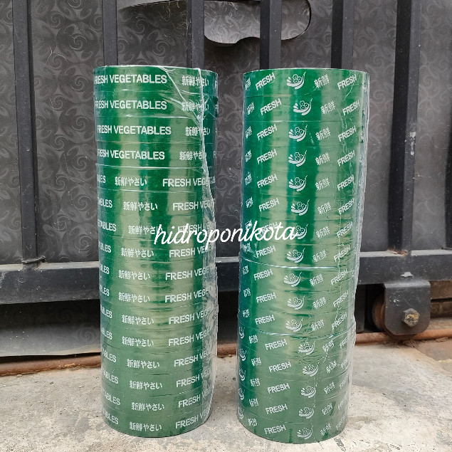 

1 Slop (16 Pc) / Lakban Fresh & Fresh Vegetable(18mm X 50 M) ORI Merk DAIMARU - Isolasi Sayur&Buah