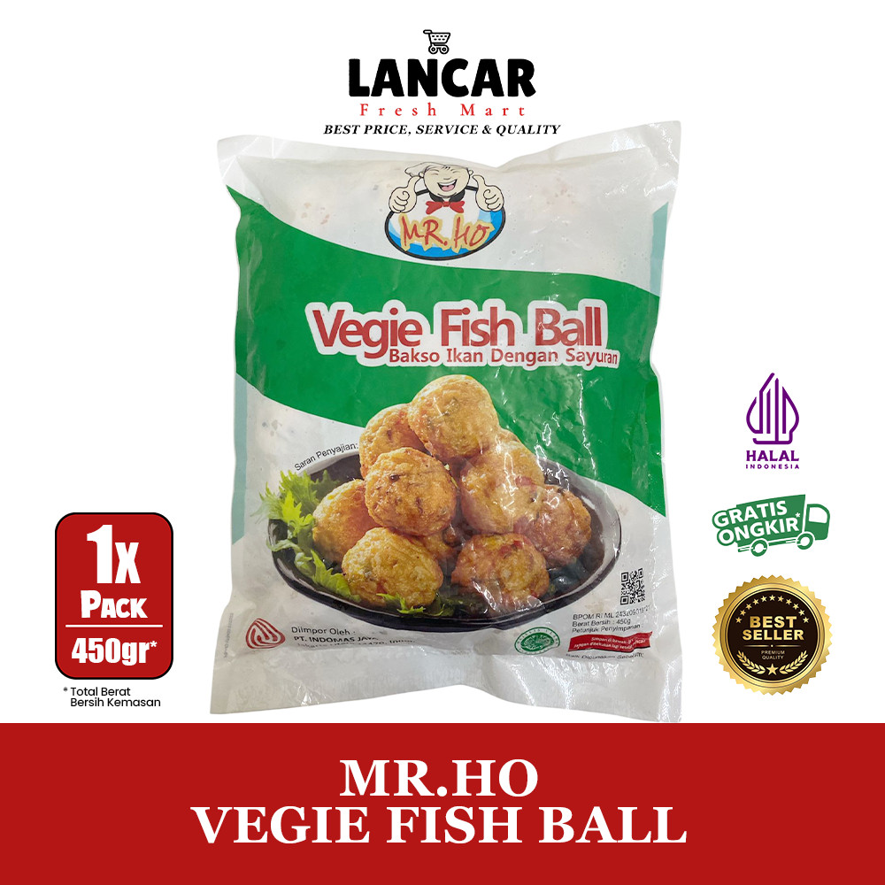 

MR.HO VEGIE FISH BALL 450GR