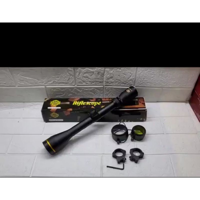 TELESKOP HAKO RING GOLD TUBE 25  4-16×44  TELESKOP SNIPER