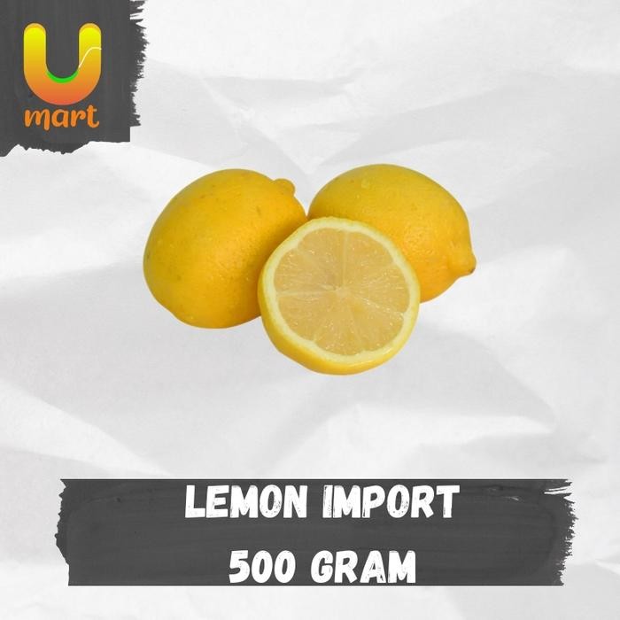 

Jeruk Lemon Import 500 gram