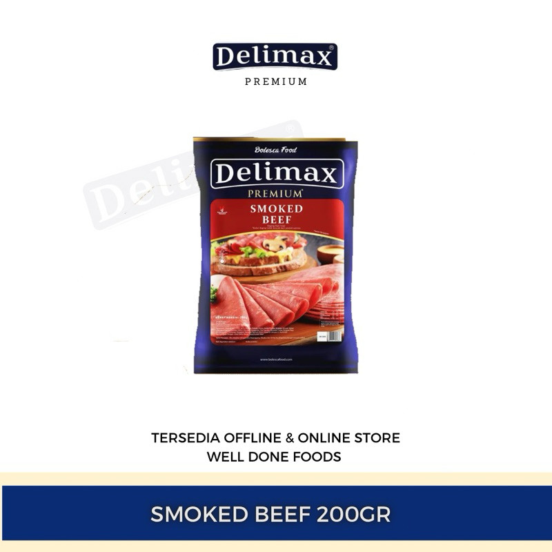 

Delimax Smoked Beef 200gr